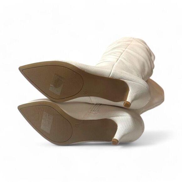 Journee Tullip Kitten Heel Pointed Toe Boots, NEW. Size 9.5 Wide Calf - Picture 9 of 12